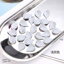 Load image into Gallery viewer, 10Pcs/Lot DIY Matte Acrylic Petals Charms Pendant Jewelry Findings Hand Made Resin Leaves Earrings Accessories for Needlework
